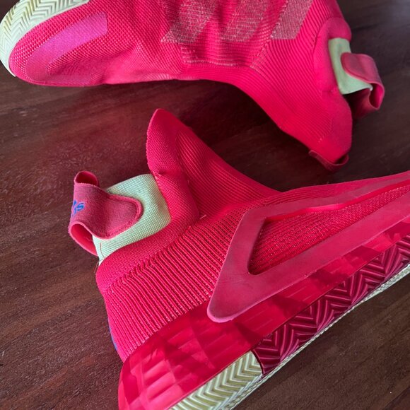 NEW Size 18 Mens Adidas N3XT L3V3L Pastel Art G27761 Knitted Basketball Sneakers - Picture 2 of 12